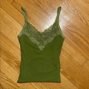 Abercrombie lace tank top